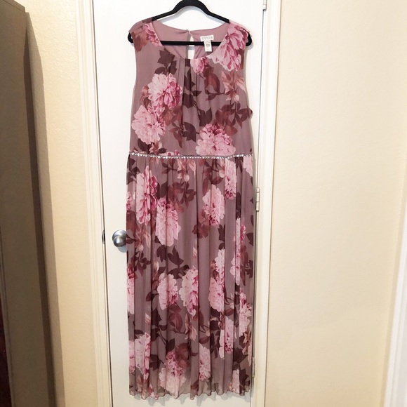 Enfocus Studio Dresses & Skirts - [Enfocus Woman] Sleeveless Floral Lined Maxi Dress